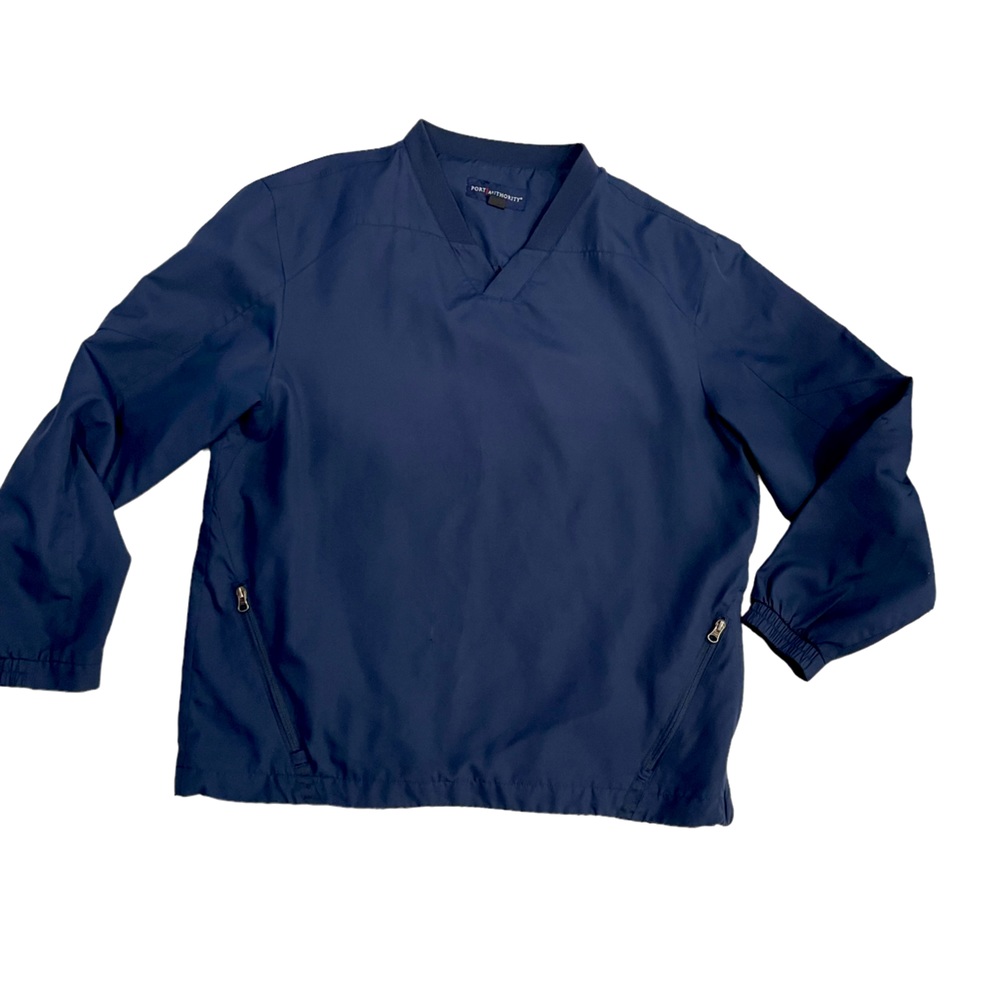 Port Authority Mens Pull Over Long Sleeve Drawstring Waist